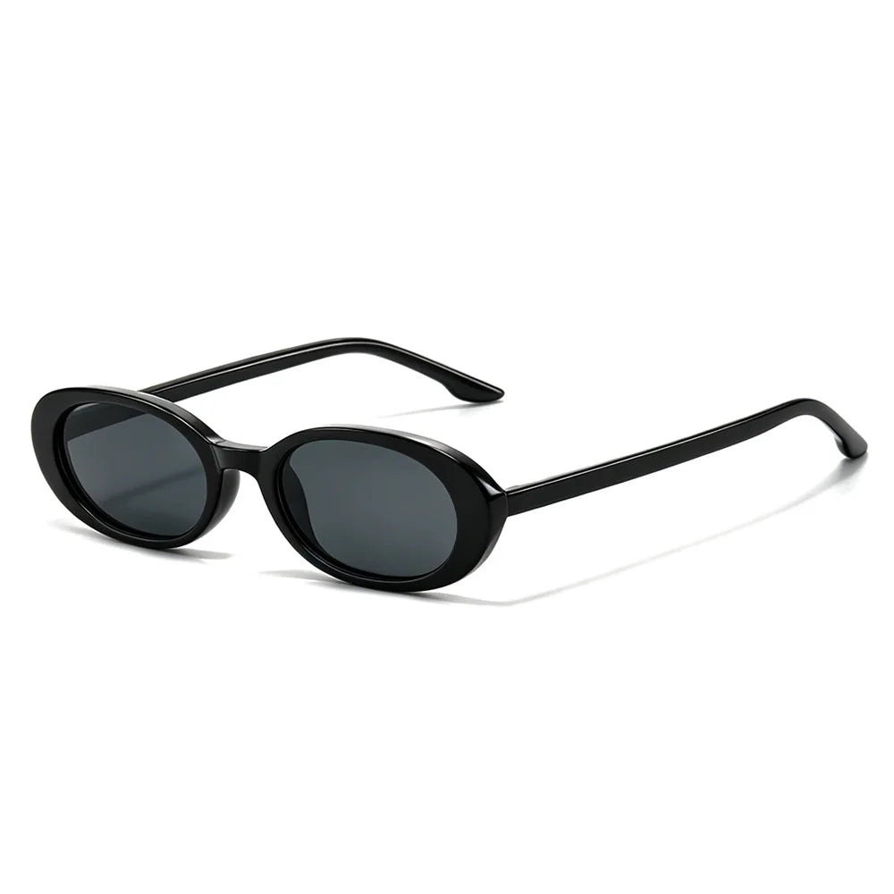 Adventurous Retro Oval Sunglasses