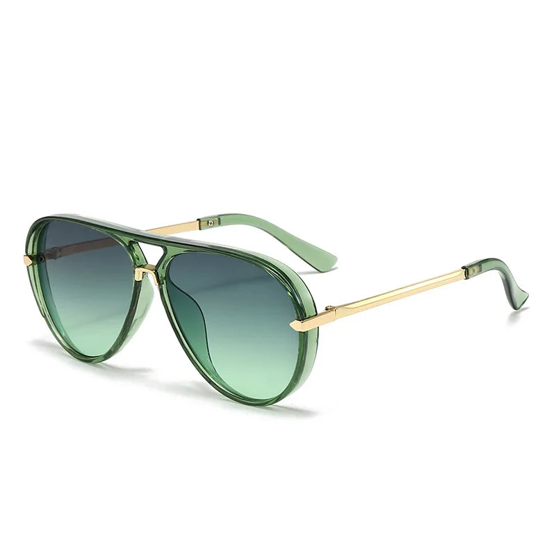 Wanderlust Orange Aviator Sunglasses