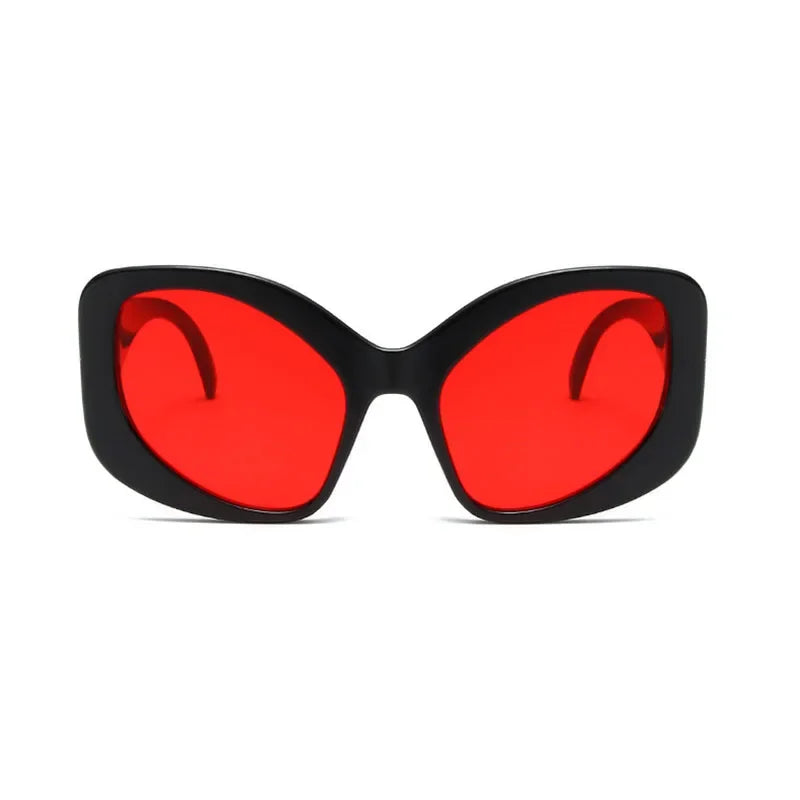 Daring Oversized Plastic Sunglasses