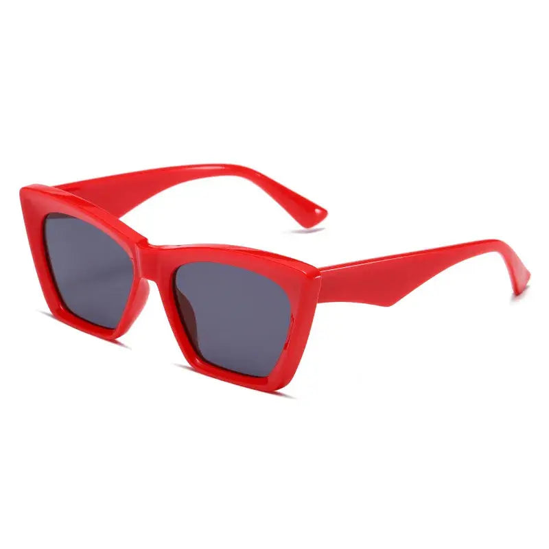 Daring Cat Eye Sunglasses Boho Brown