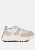 Squeaker Chunky Anti-Skid Lace-Up Sneakers London Rag
