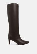 Syringa Kitten Heel Long Boots London Rag