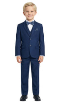 Ferrecci Boys JAX JR 5pc Suit Set Navy Ferrecci