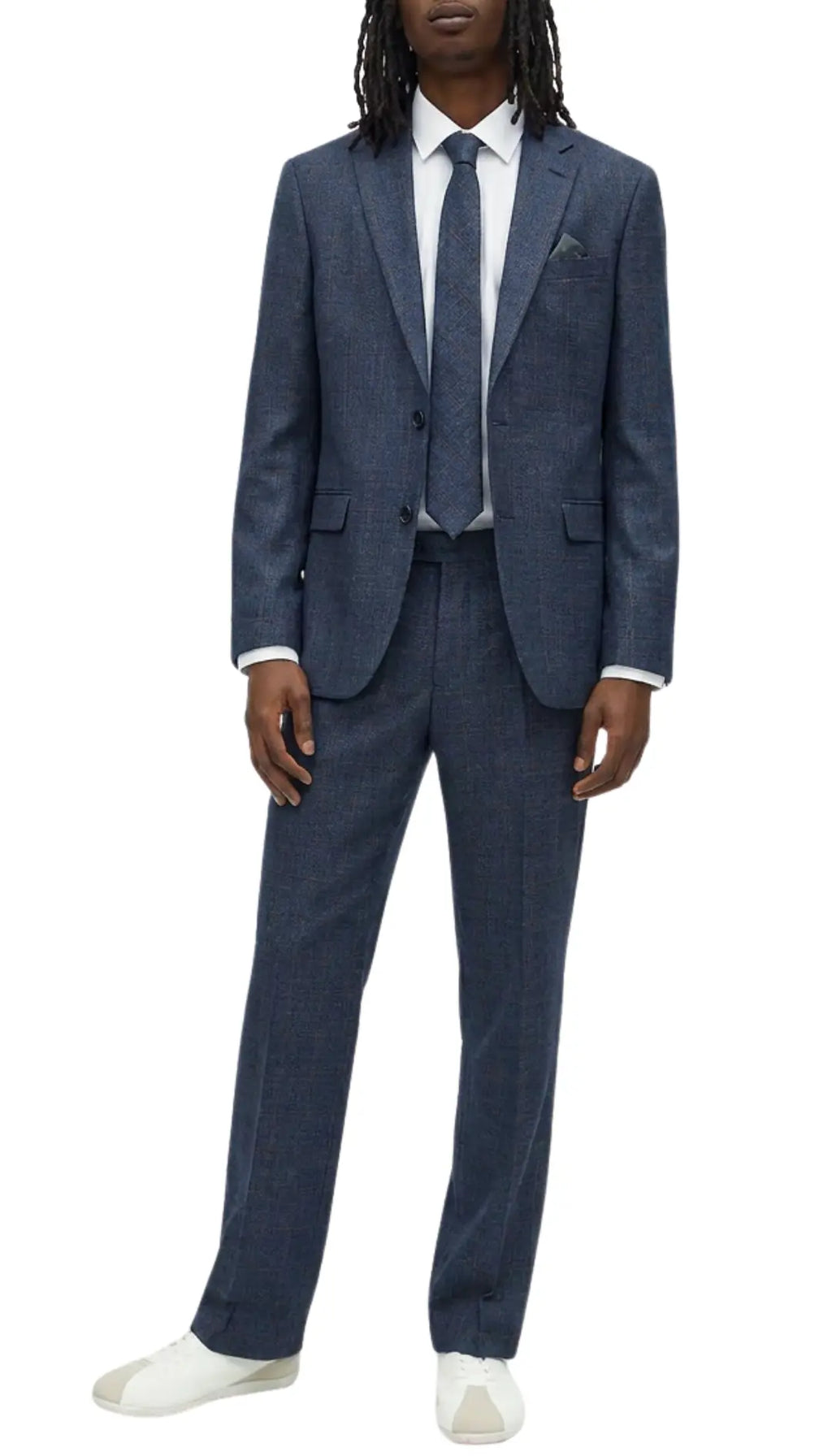The Langford 2 Button Slim Fit Notch Lapel Suit-3