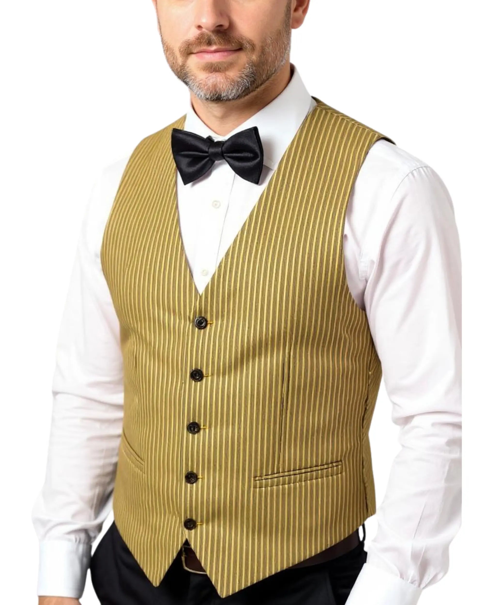 Ferrecci Mens Vest D Adjustable Vest Set-0