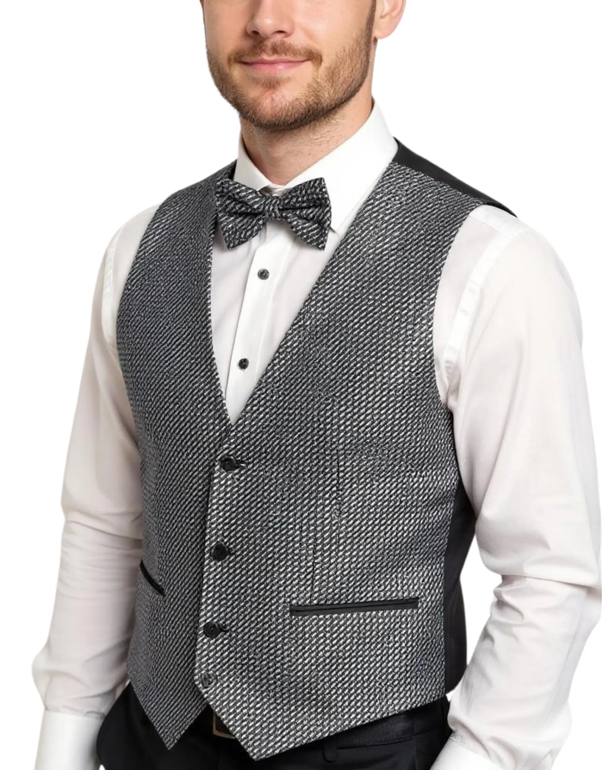 Ferrecci Mens Vest G Adjustable Vest Set FHYINC