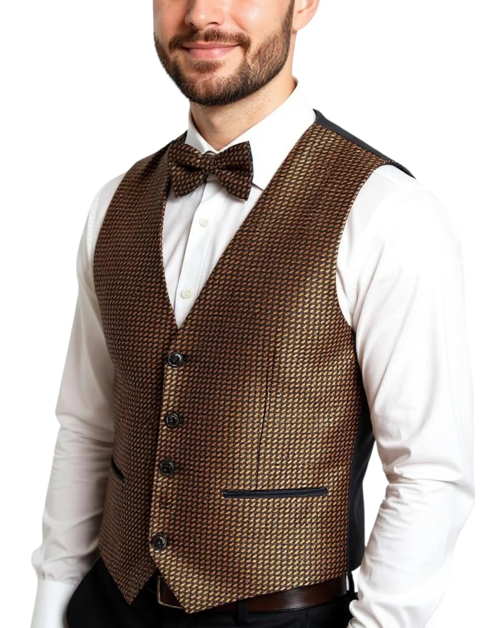 Ferrecci Mens Vest G Adjustable Vest Set FHYINC