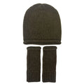 Army Green Essential Knit Alpaca Gloves Allpa