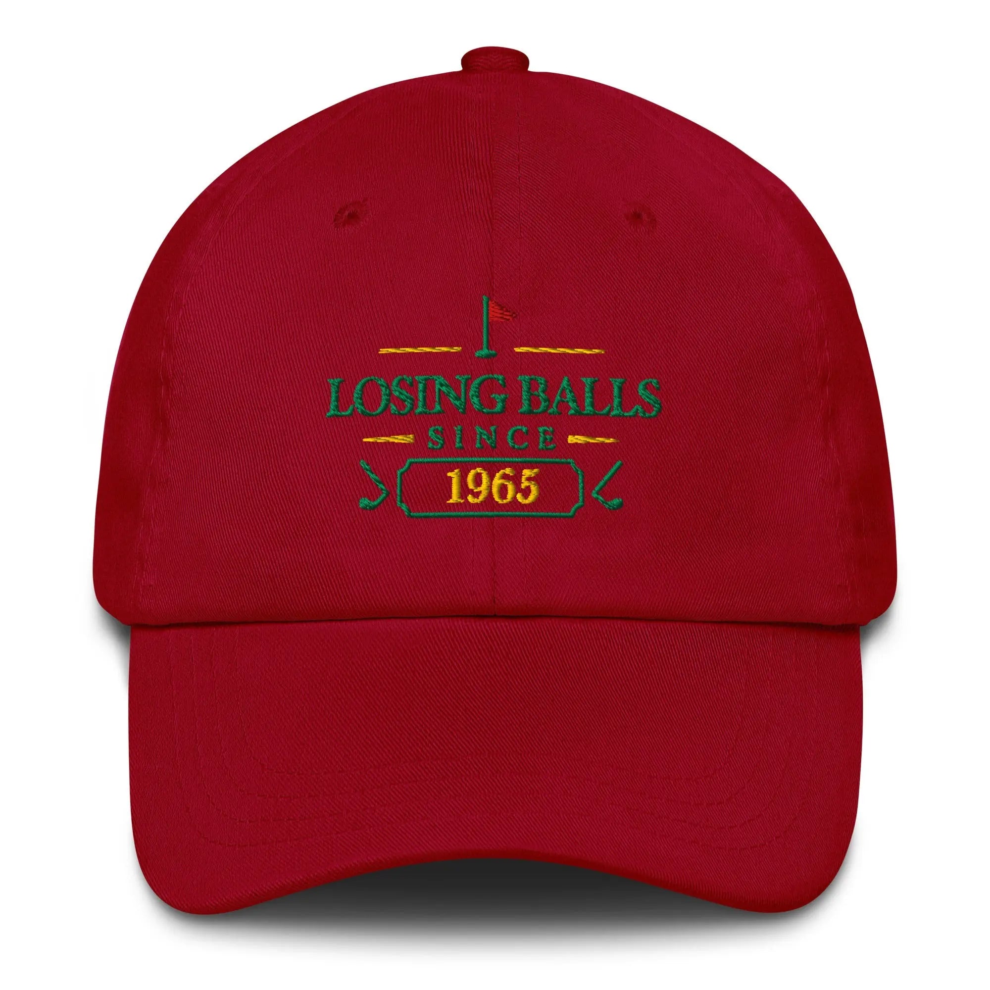 Losing Balls Since "Year" - Custom Dad hat Golfer Paradise