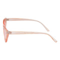 FELINE - Oval Small Cat Eye Sunglasses Pink Pink Morspecs