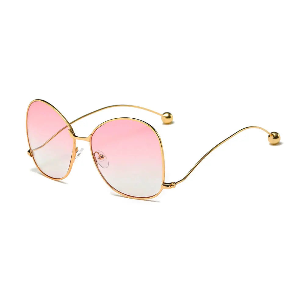 Eugene - Women's Trendy Oversized Pantone Lens Sunglasses Cramilo Eyewear