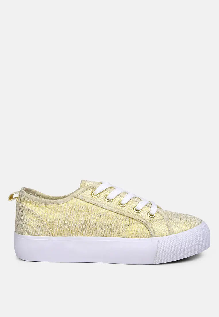 Glam Doll Casual Flatform Sneakers London Rag