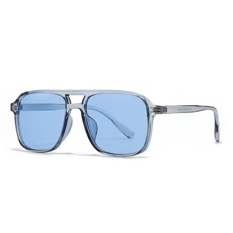 Fearless Acetate Square Sunglasses Boho Brown