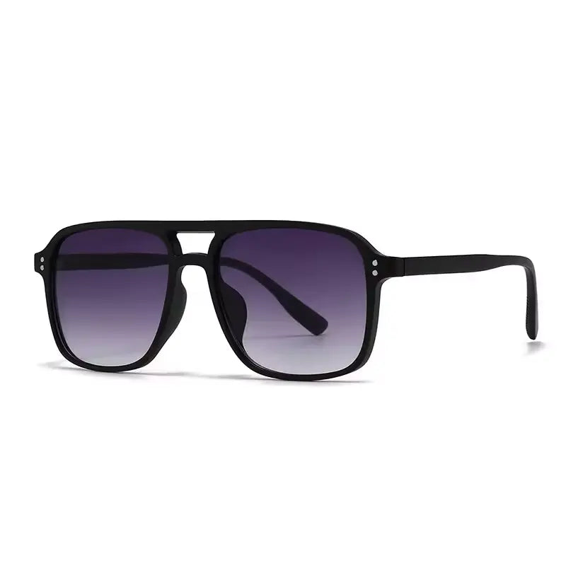 Fearless Acetate Square Sunglasses Boho Brown