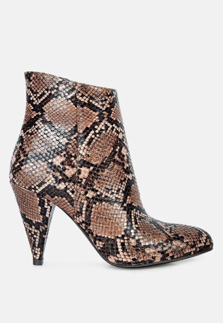 Lemon Tart Heeled Ankle Boots London Rag