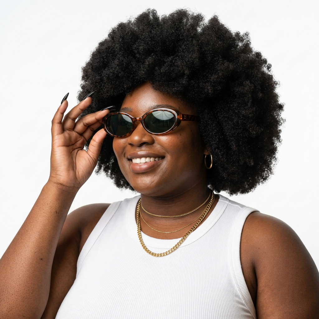 Wanderlust Oval Vintage Sunglasses
