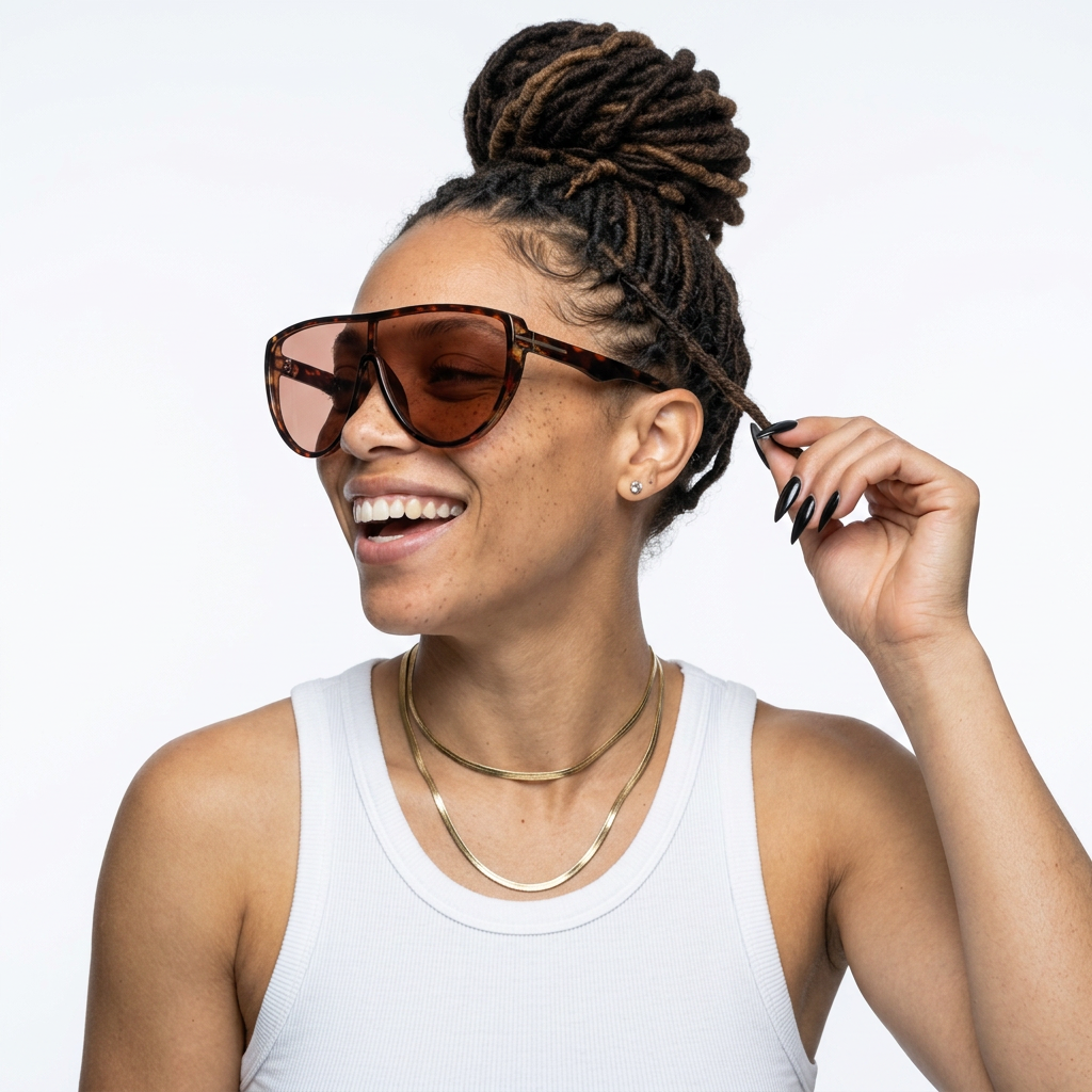 Fearless Gradient Oversized Sunglasses