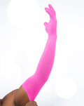 Seamless Gloves Armsocks - Neon Pink Splash Colors