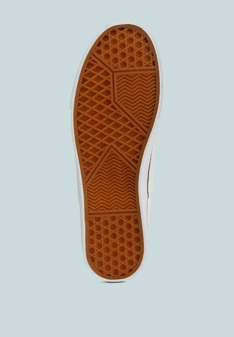 Men's canvas slip-on sneakers London Rag