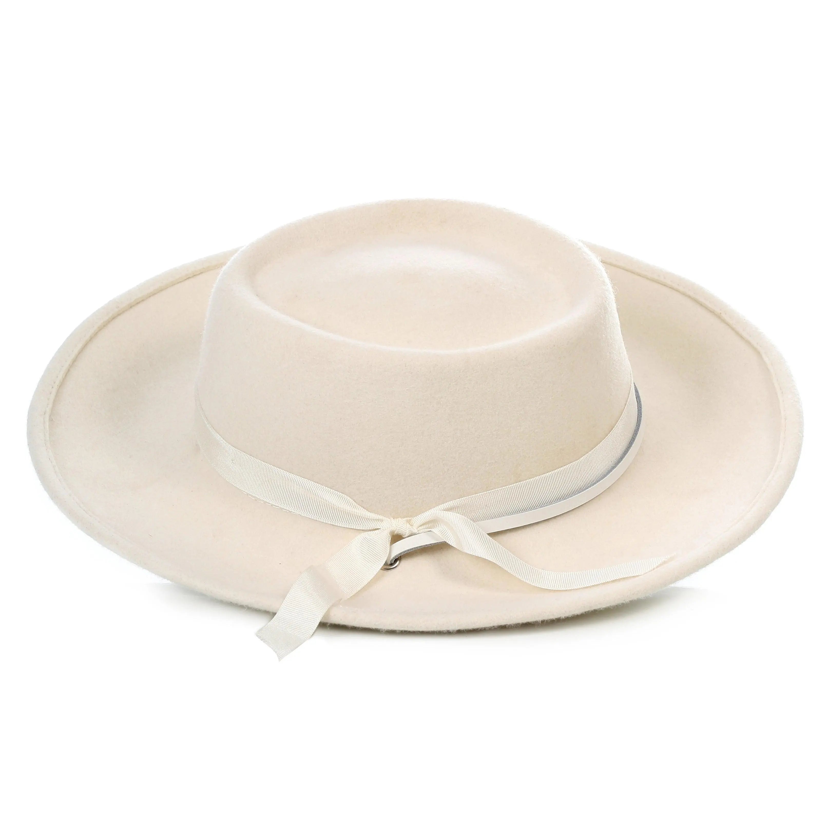 Off White Wide Brim Fedora - Earp FERRECCI