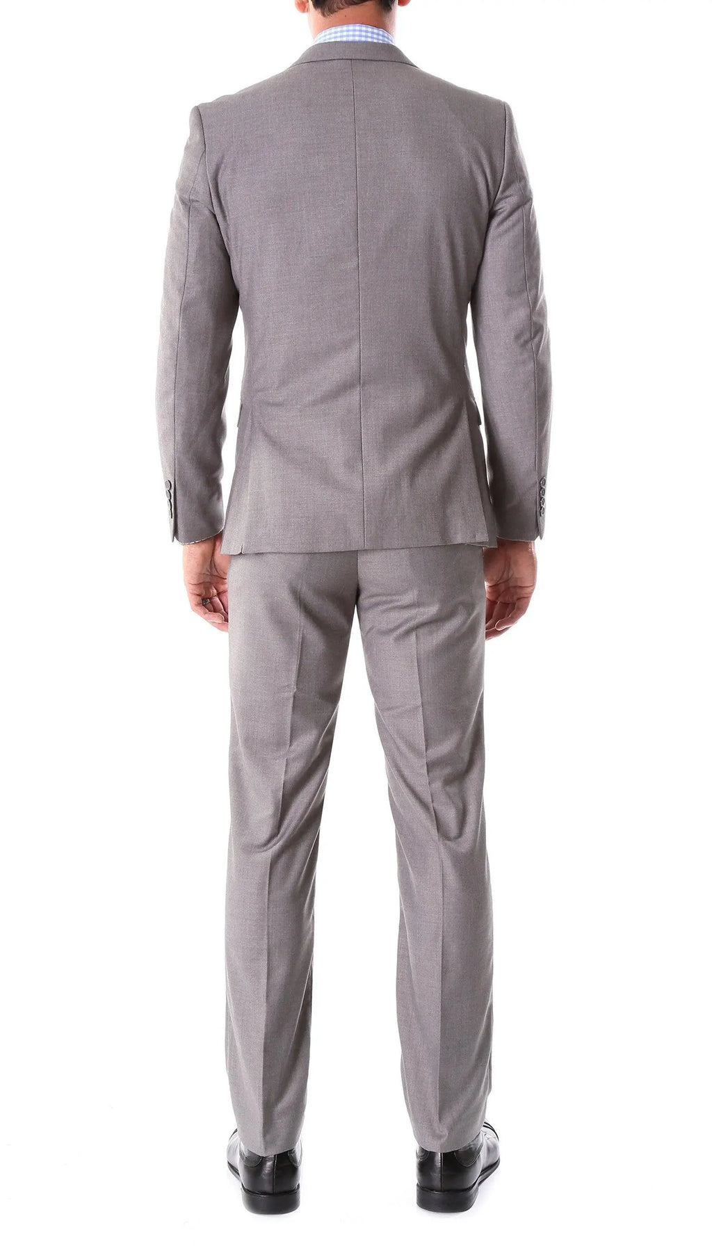 Oslo Grey Notch Lapel 2 Piece Slim Fit Suit Ferrecci