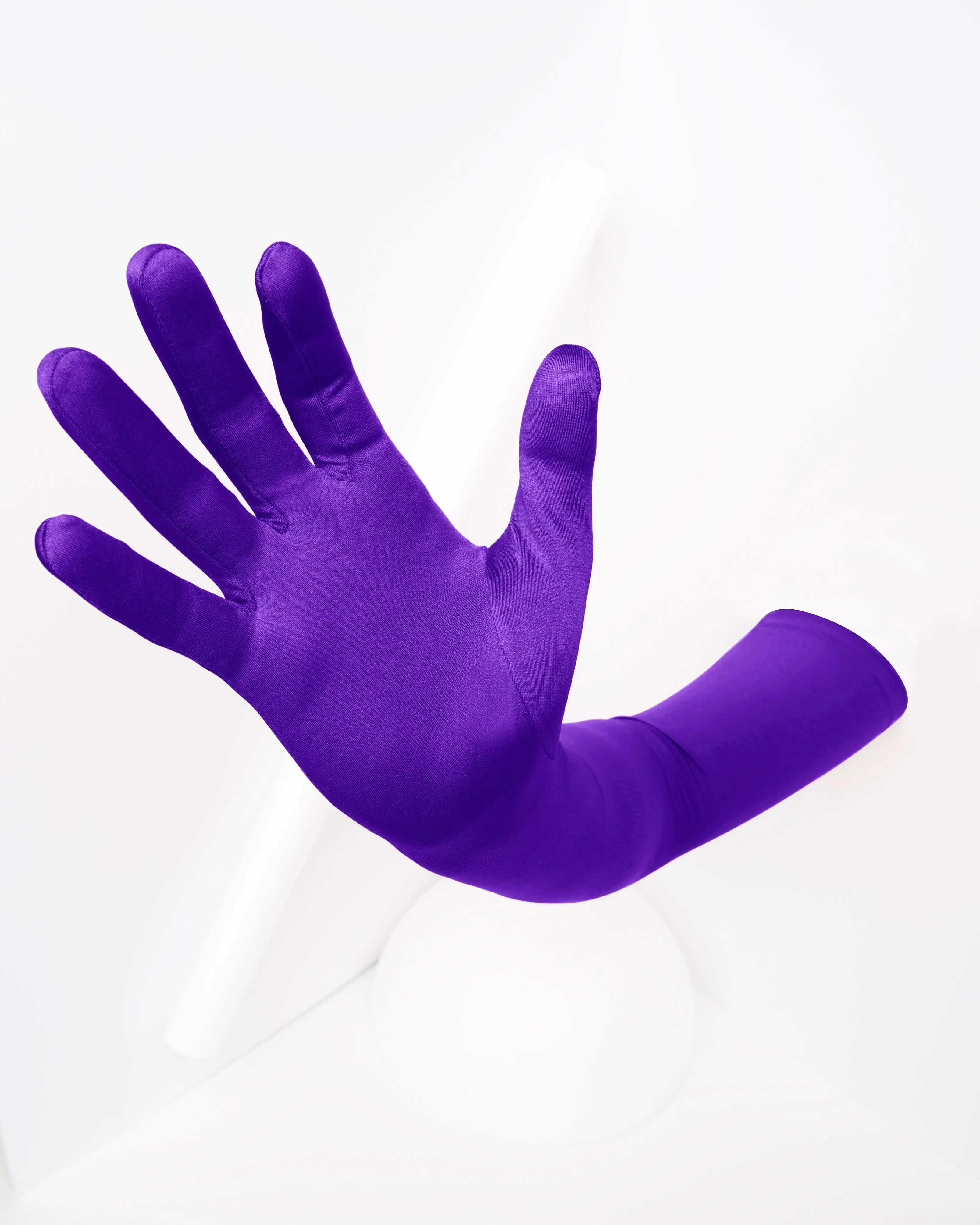 Shoulder Gloves - Violet Splash Colors