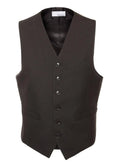 Solo Adjustable Casual & Formal Black Vest-5