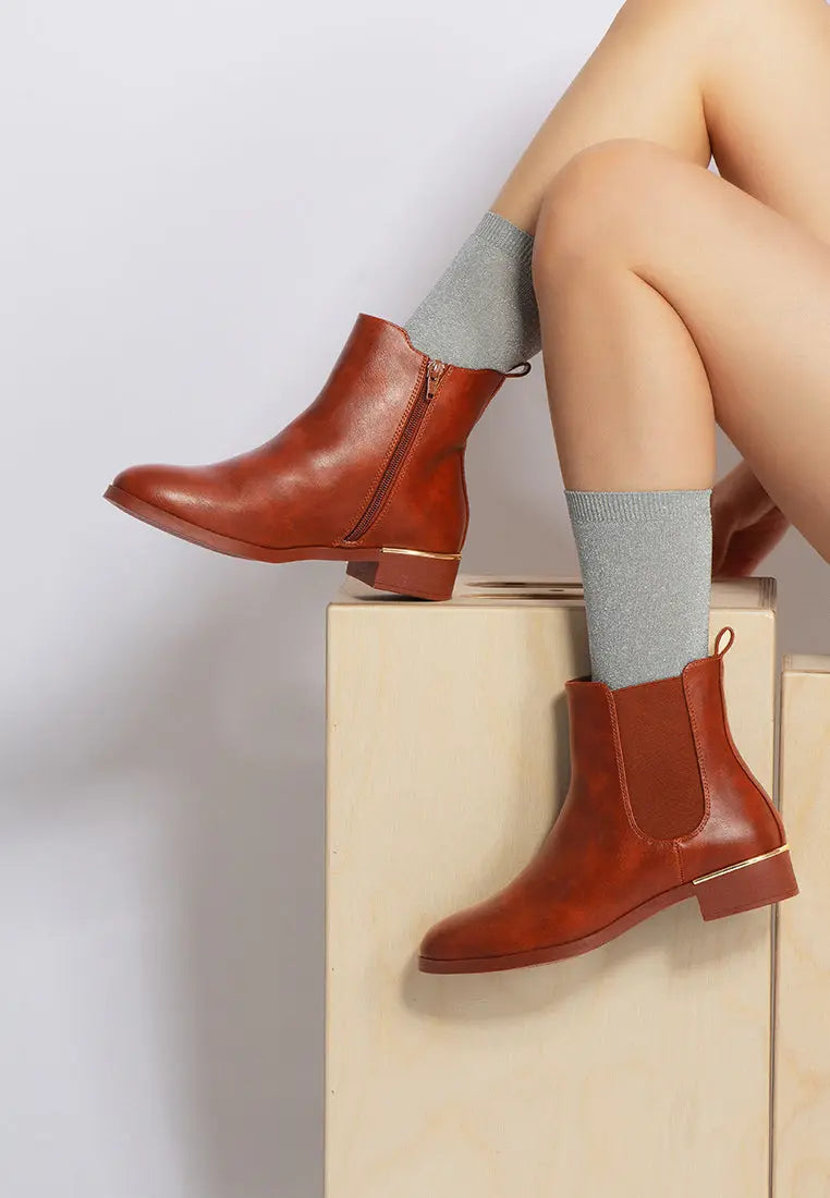 Yacht Winter Basic Ankle Boots London Rag