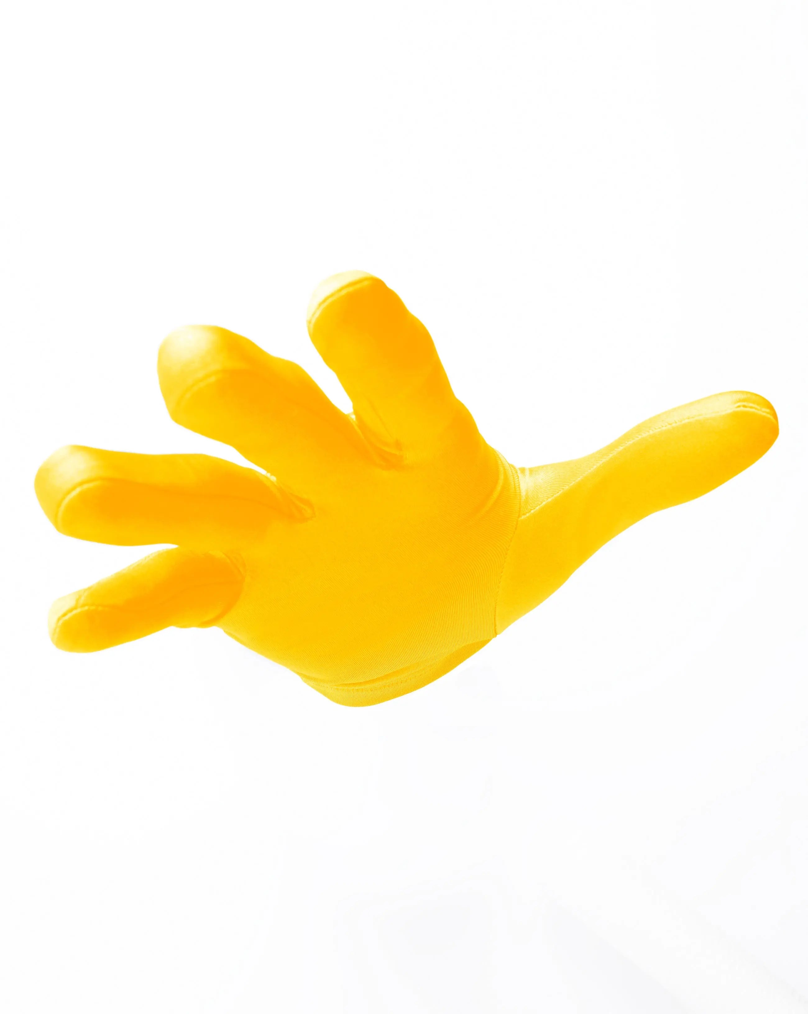 Wrist Gloves - Gold Splash Colors