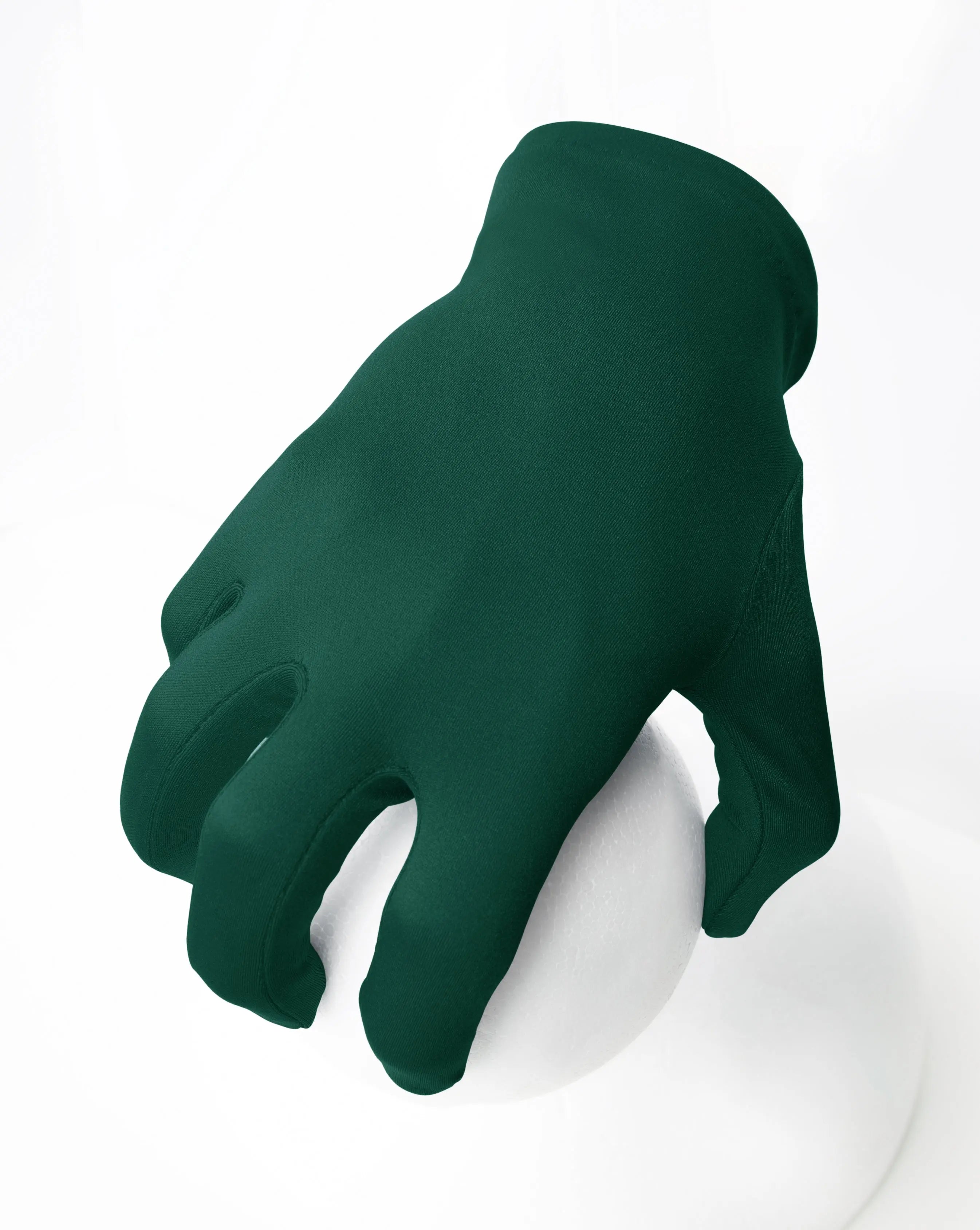 Wrist Gloves - Hunter Green Splash Colors