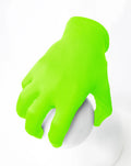 Wrist Gloves - Neon Green Splash Colors