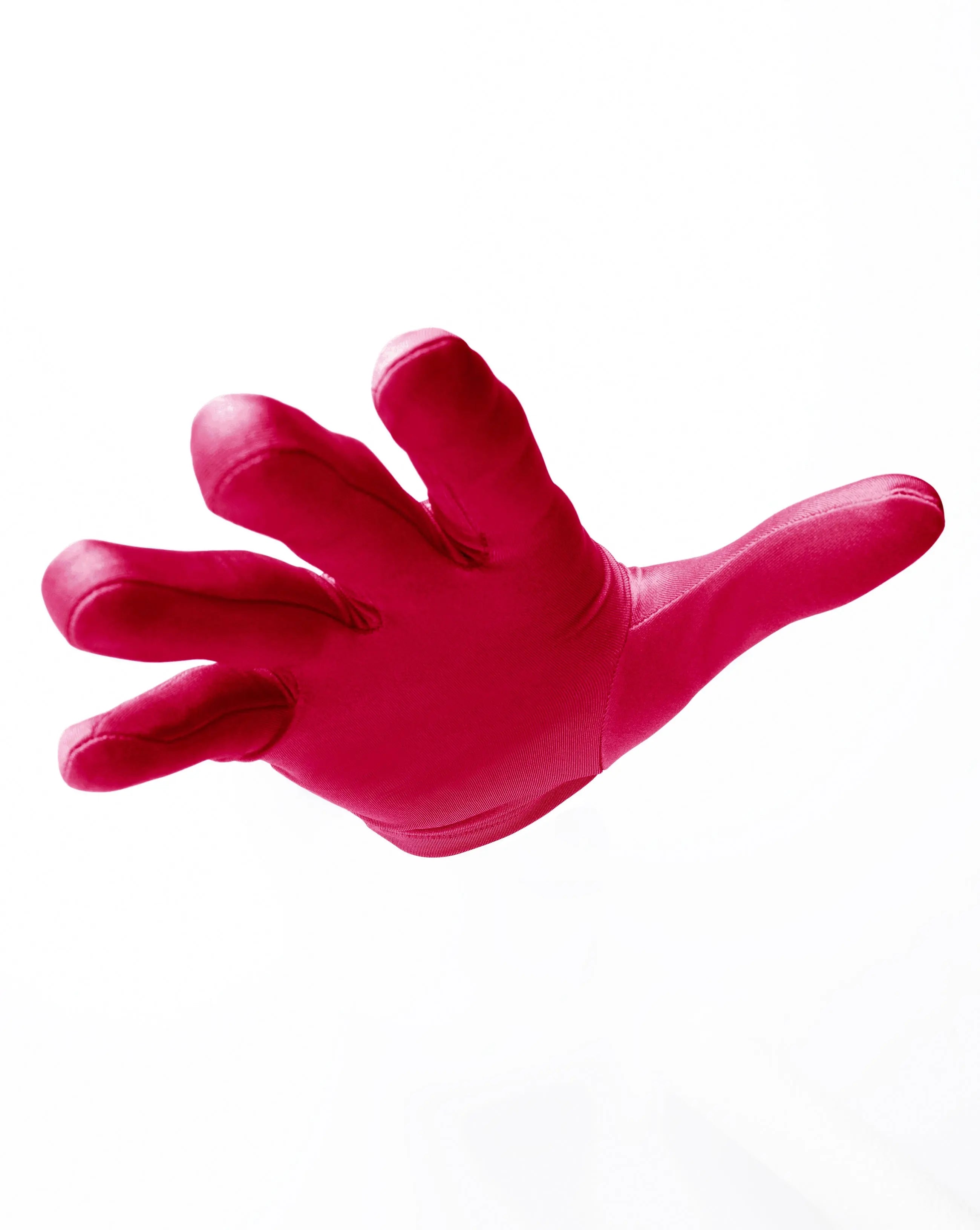 Wrist Gloves - Red Splash Colors