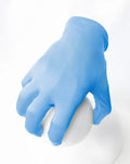 Wrist Gloves - Sky Blue Splash Colors