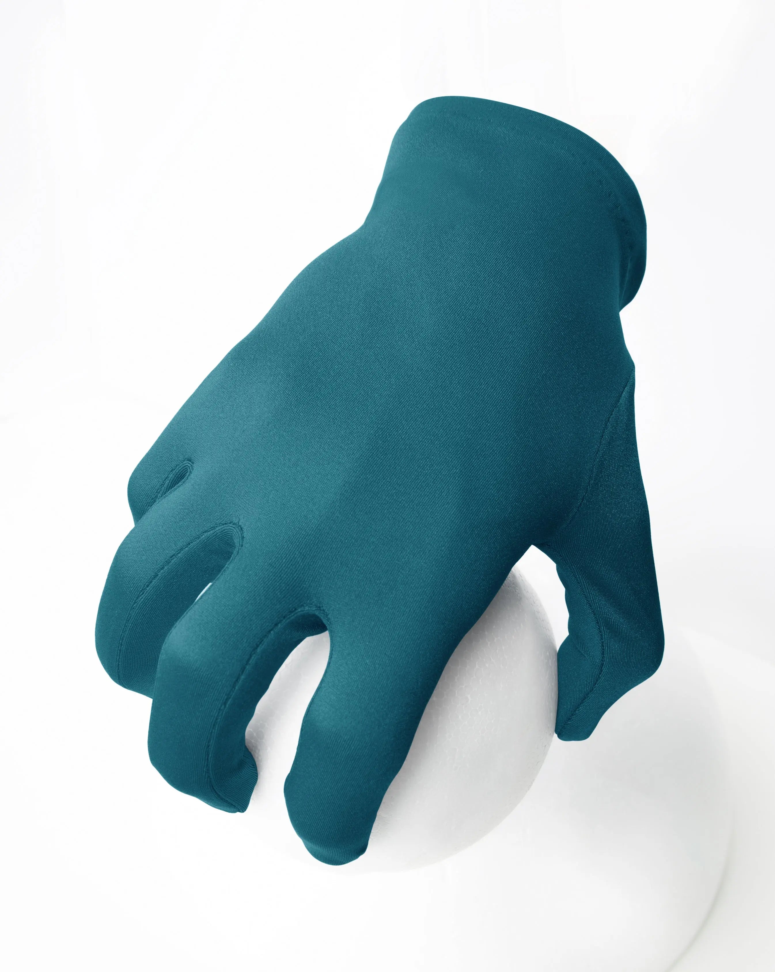 Wrist Gloves - Teal Splash Colors